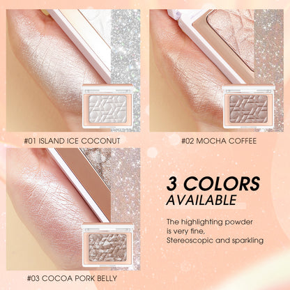 “Shimmering Star Highlighter – Face Makeup Blush for Glow”